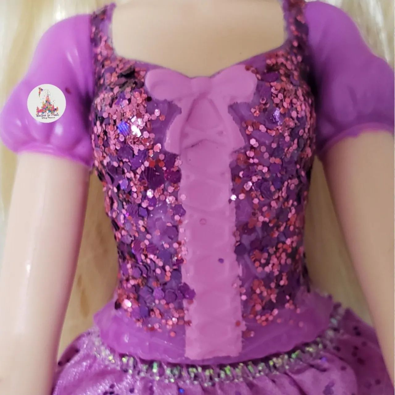 Boneca Princesa Rapunzel Disney - Foto 3
