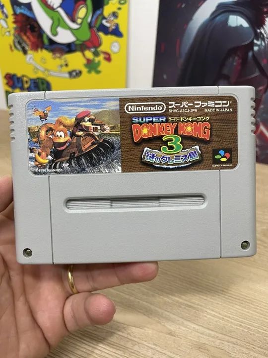 Super Donkey Kong Country 1, 2 e 3 (O 1 é CIB) Japonesas Originais - Foto 2