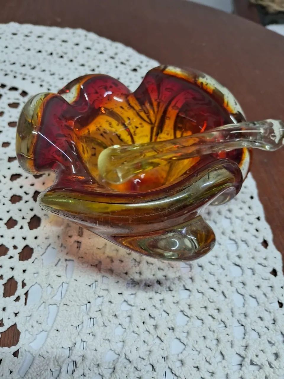 LCinzeiro Murano Vintage + Pilão (conjunto original) - Peça Rara - Foto 2