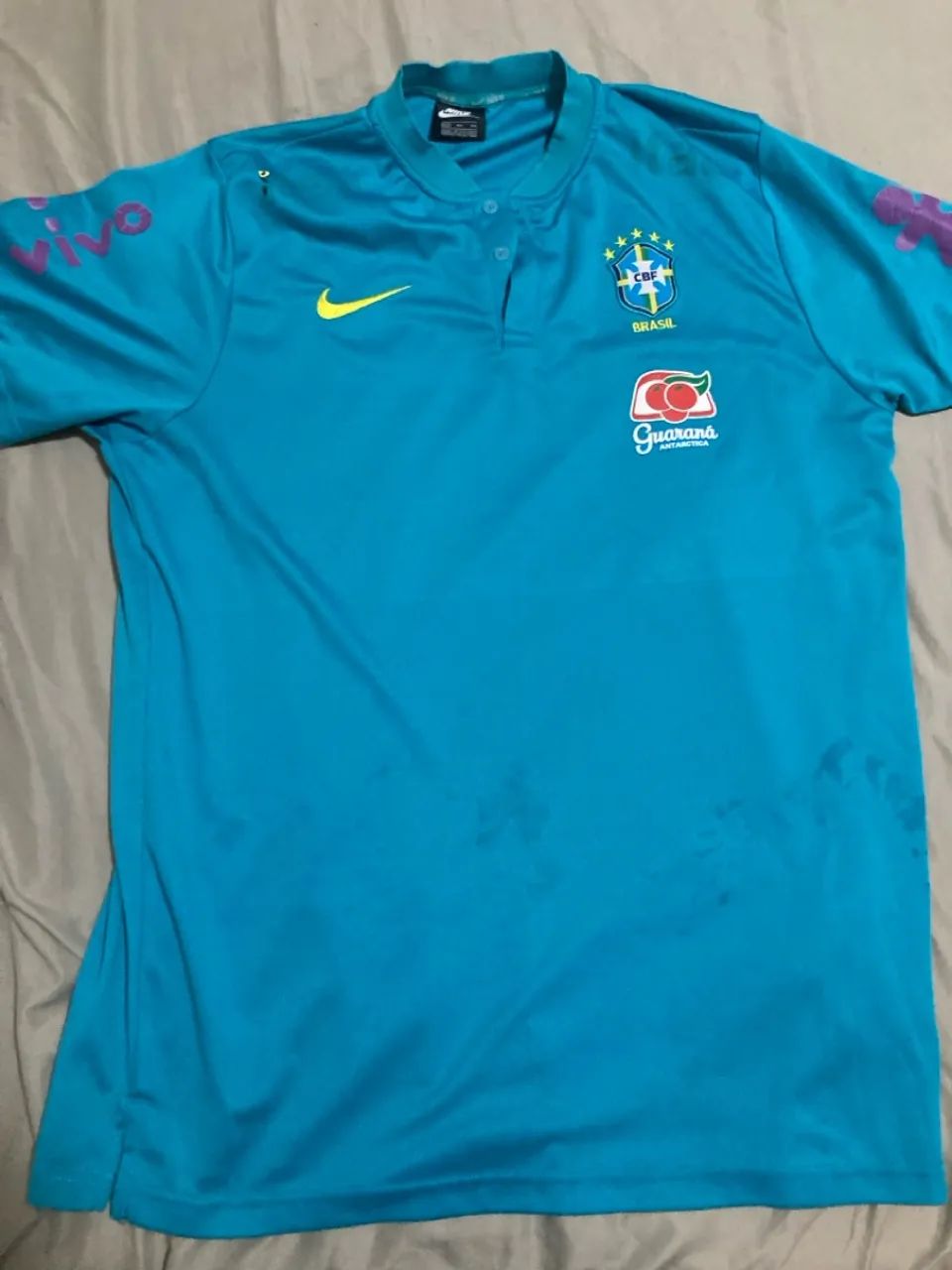 Camiseta da Seleção Brasileira   -  Tamanho 2XL  - Foto 3