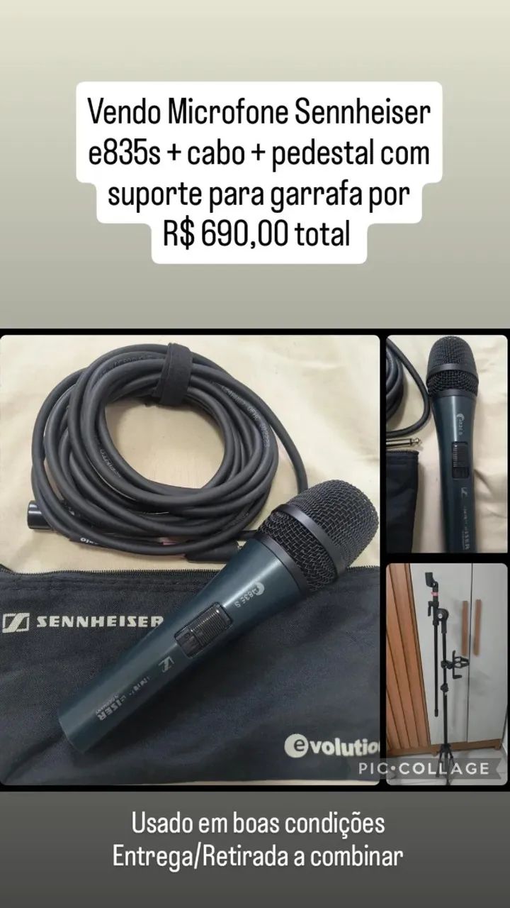 Microfone Sennheiser e835s