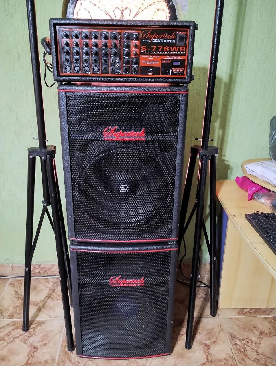 Aparelho de Som Completo. Totalmente Revisado.