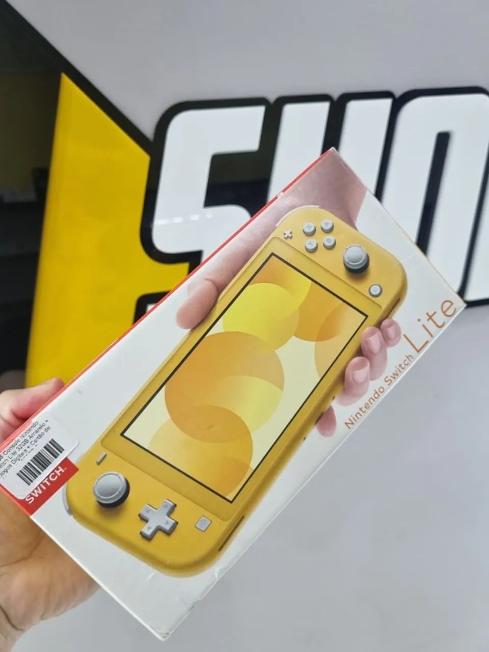 Console Nintendo Switch Lite 32GB Amarelo - Consoles de Vídeo Game