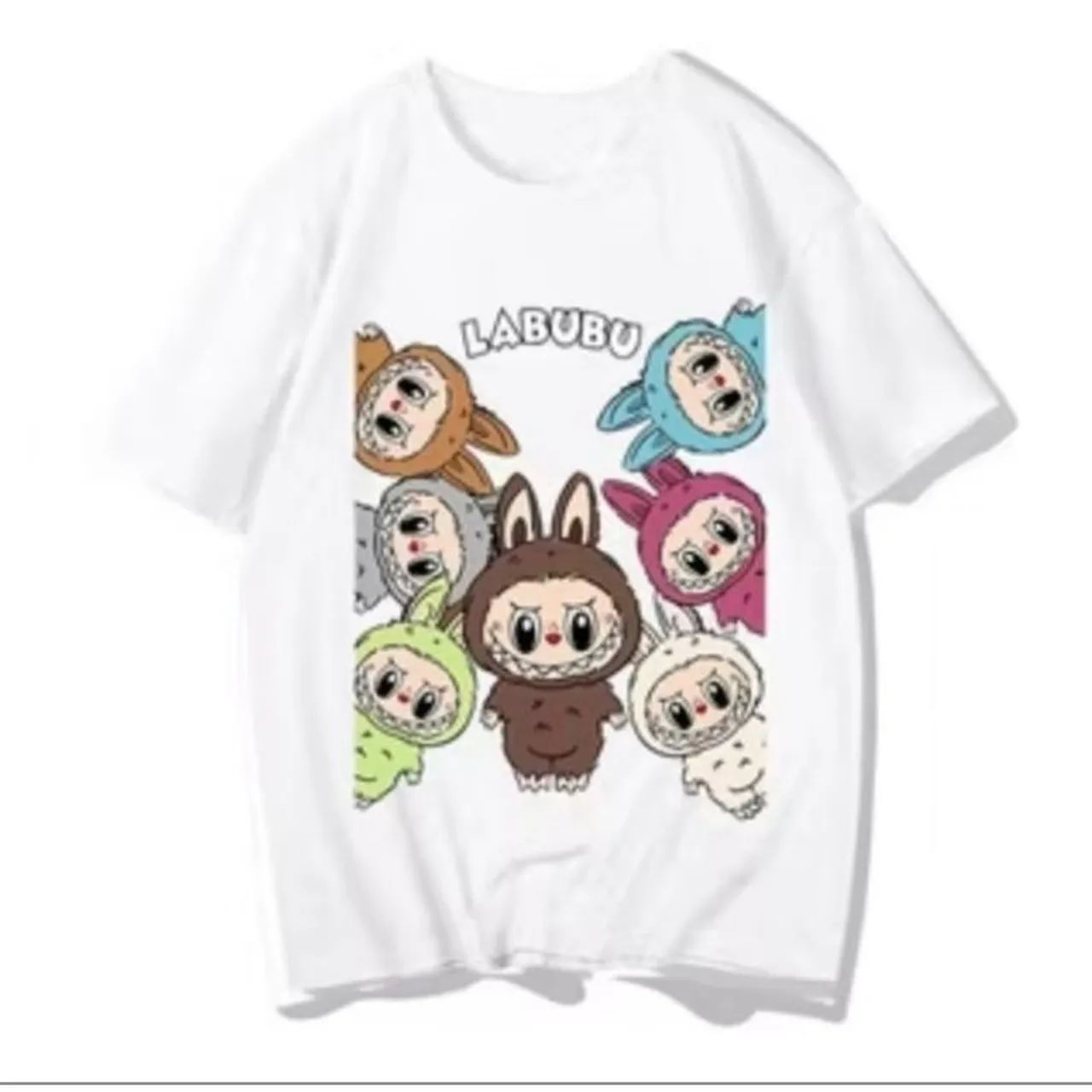 Camiseta Labubu com estampa de coelho - Foto 2