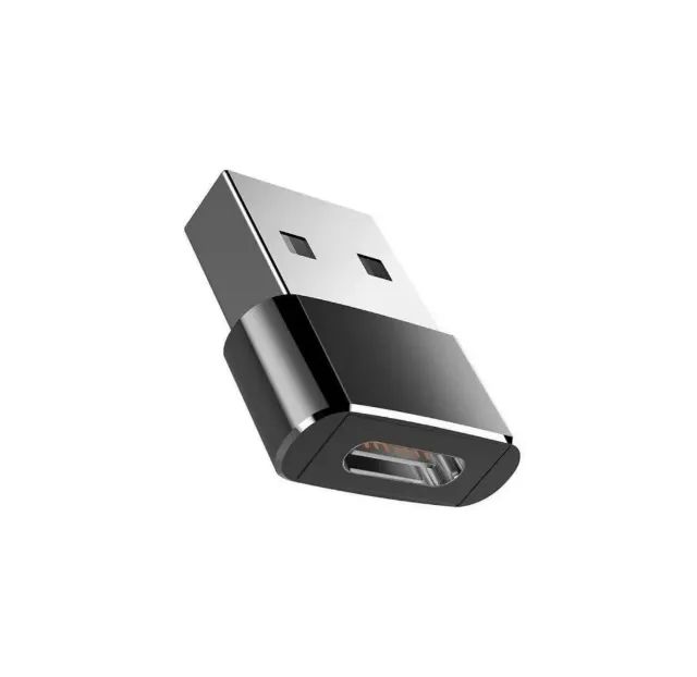 Adaptador USB Macho para Tipo C Fêmea