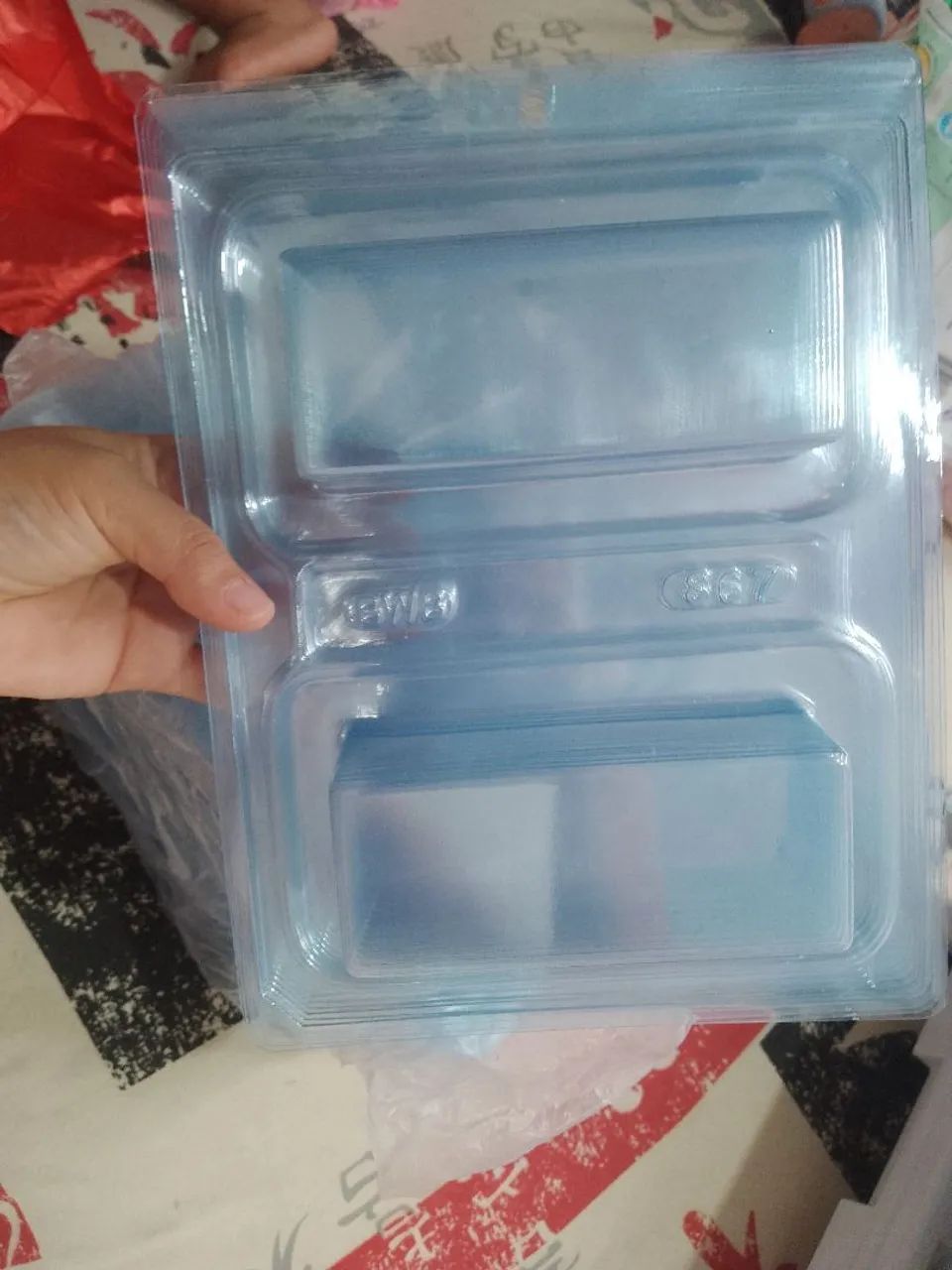 Forma de acetato para Gelo