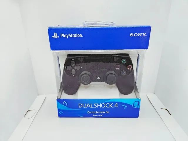 Controle Joystick Playstation Dualshock 4 - Preto - Original LACRADO
