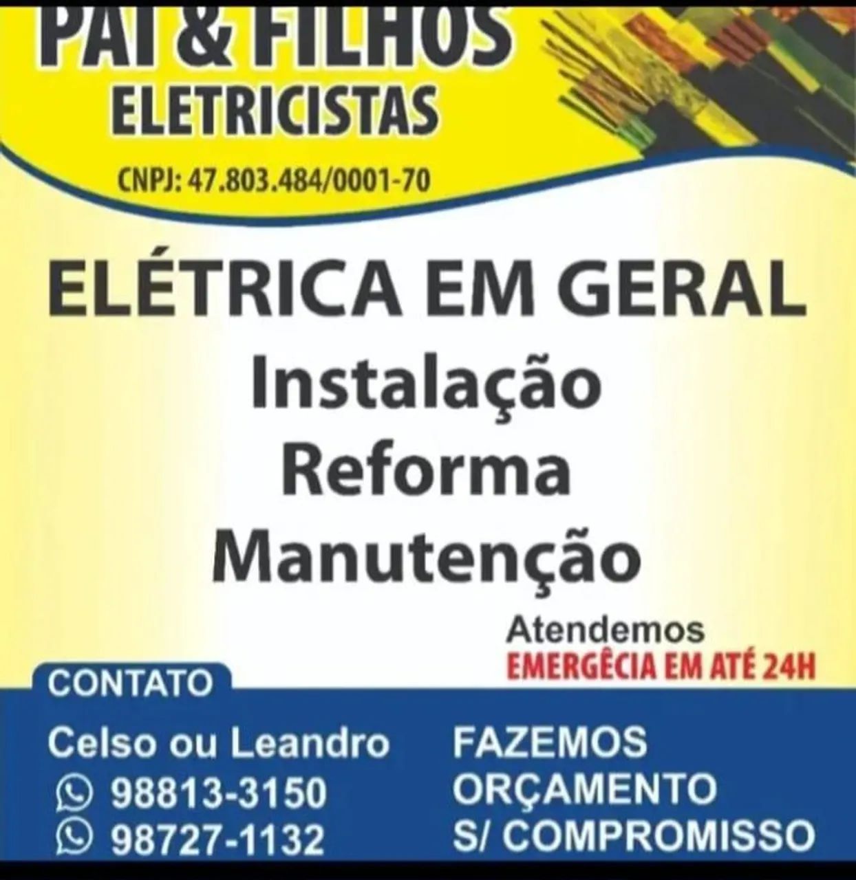 O eletricista do seu Bairro