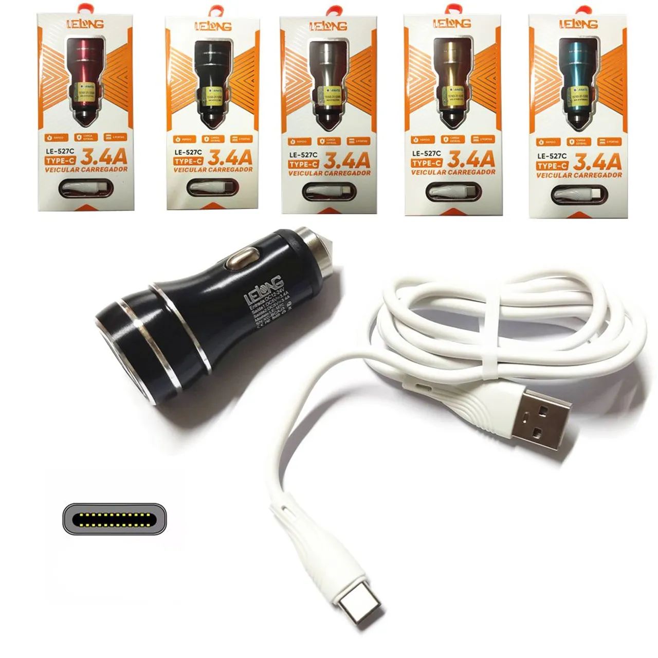 Carregador Automotivo 3.4