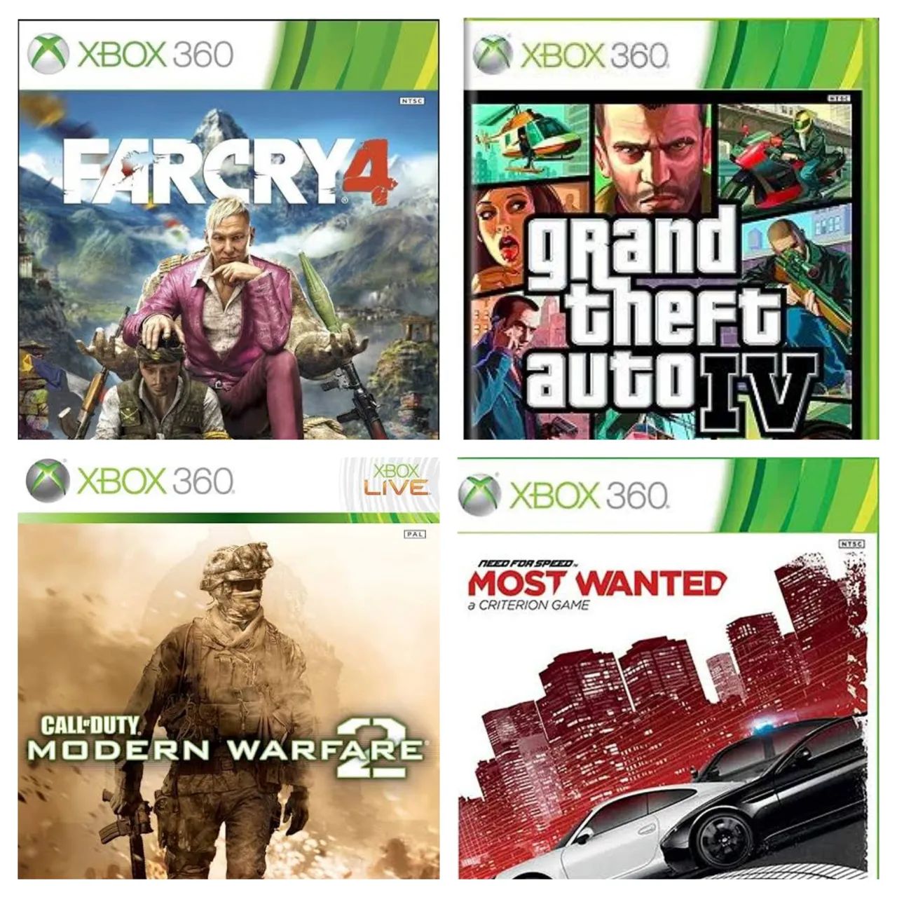 Jogos Xbox 360 - vários jogos 