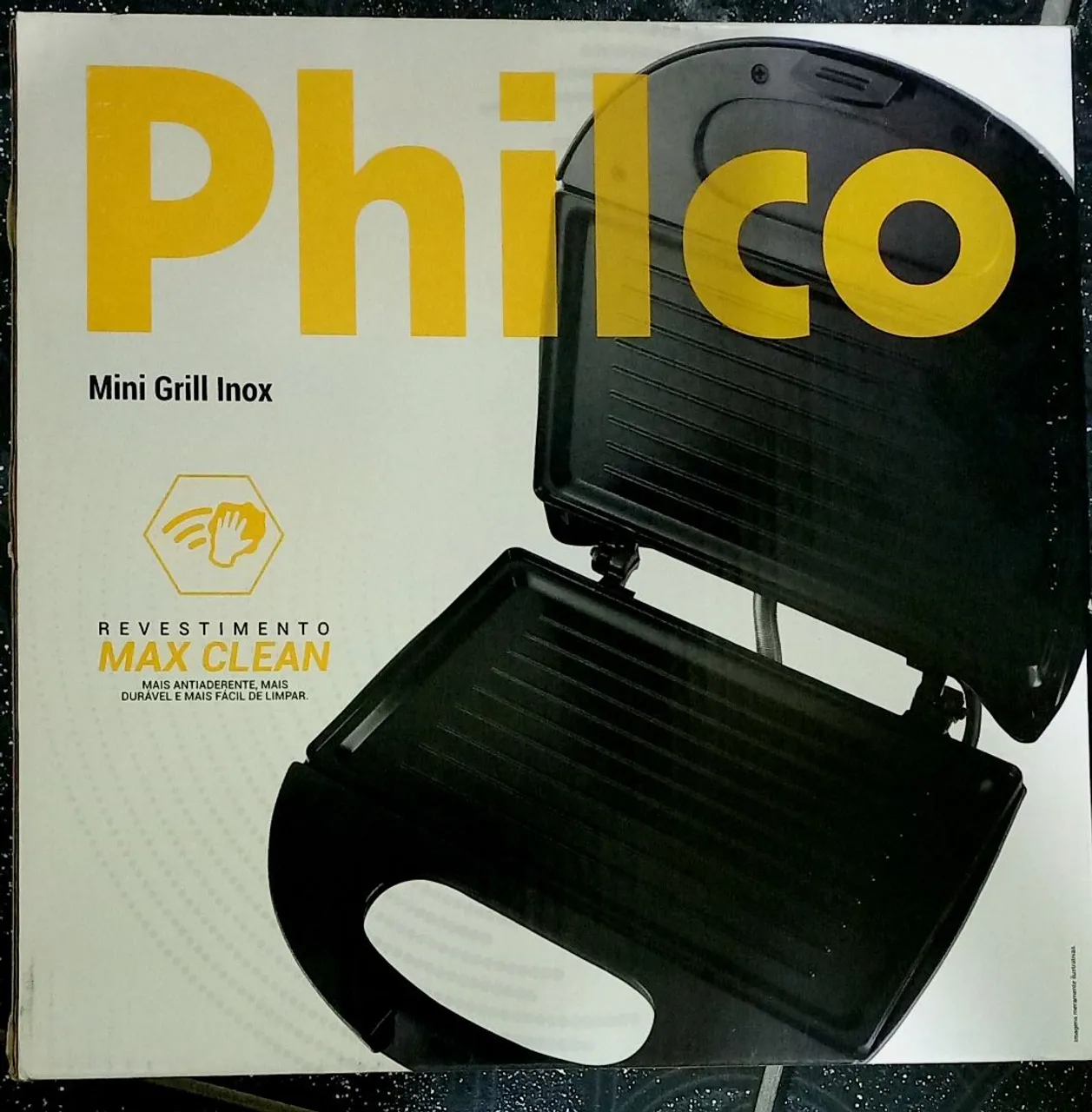 Sanduicheira e Mini Grill Inox Philco