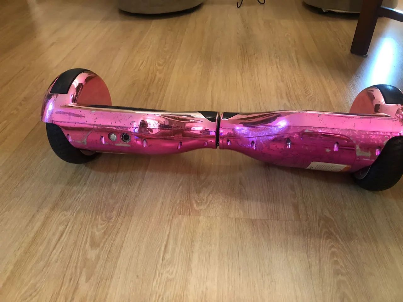 Hoverboard Roda 6,5 polegadas Rosa Metálico - Foto 2