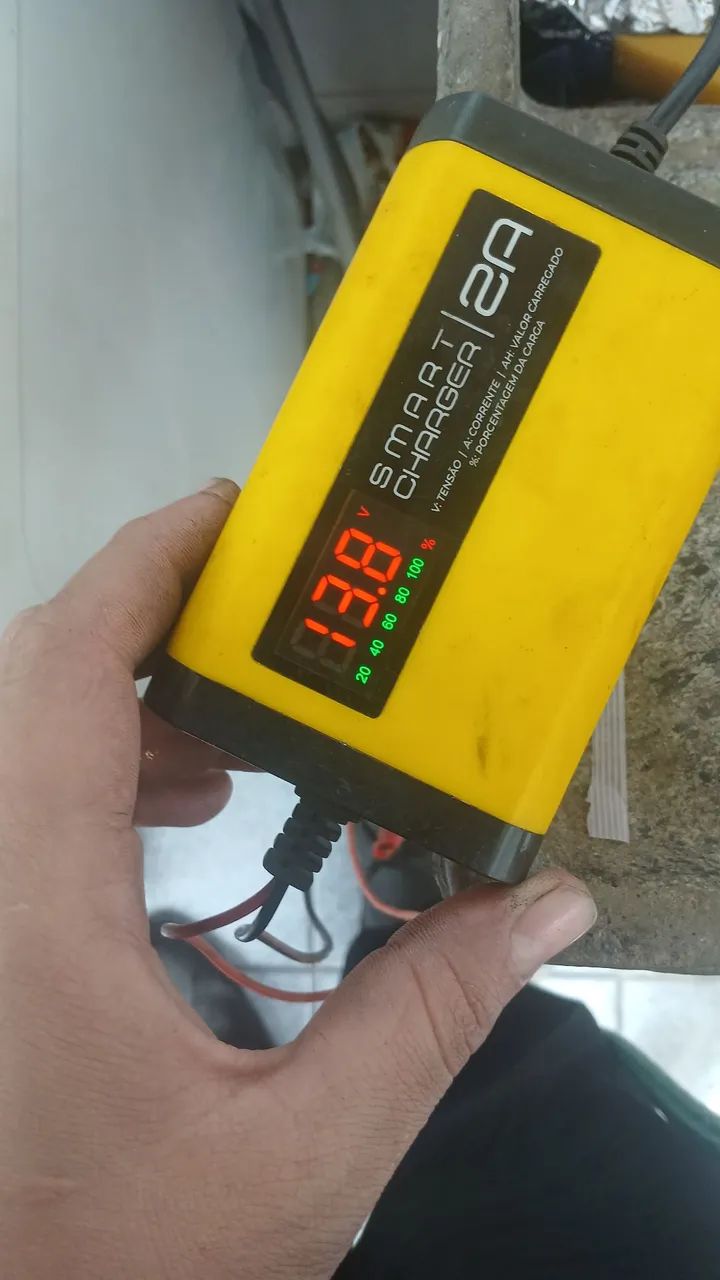 Carregador de Bateria Smart Charger 12A