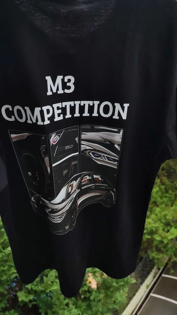 Camiseta Algodão BWM M3 Competition - Foto 2
