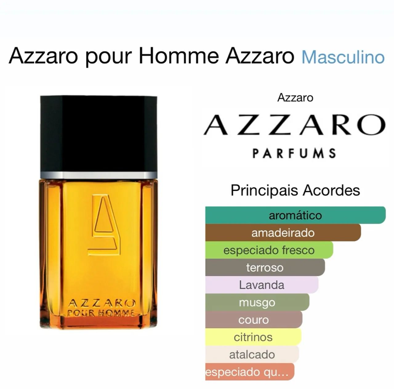 Perfume Azzaro Pour Homme 200ml - Foto 3