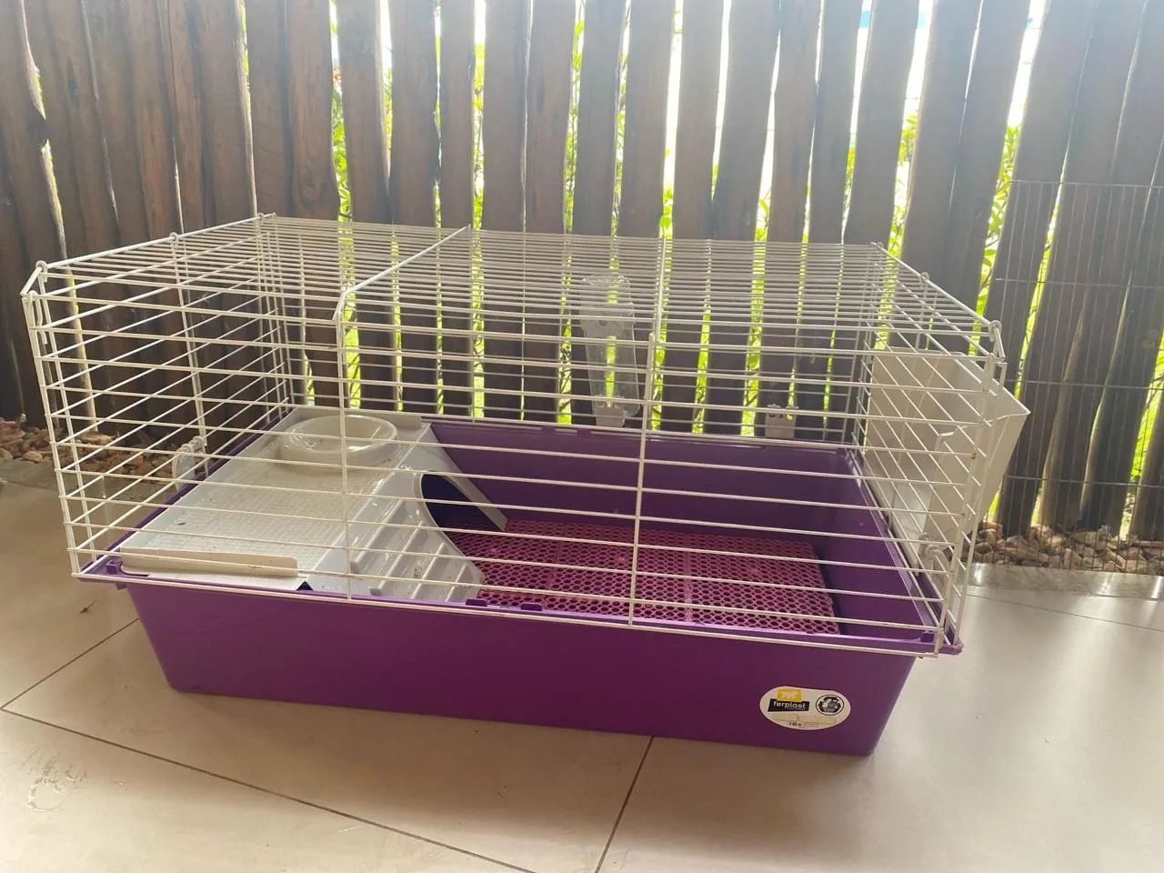 Gaiola coelho/chinchila 600 às duas - Foto 4