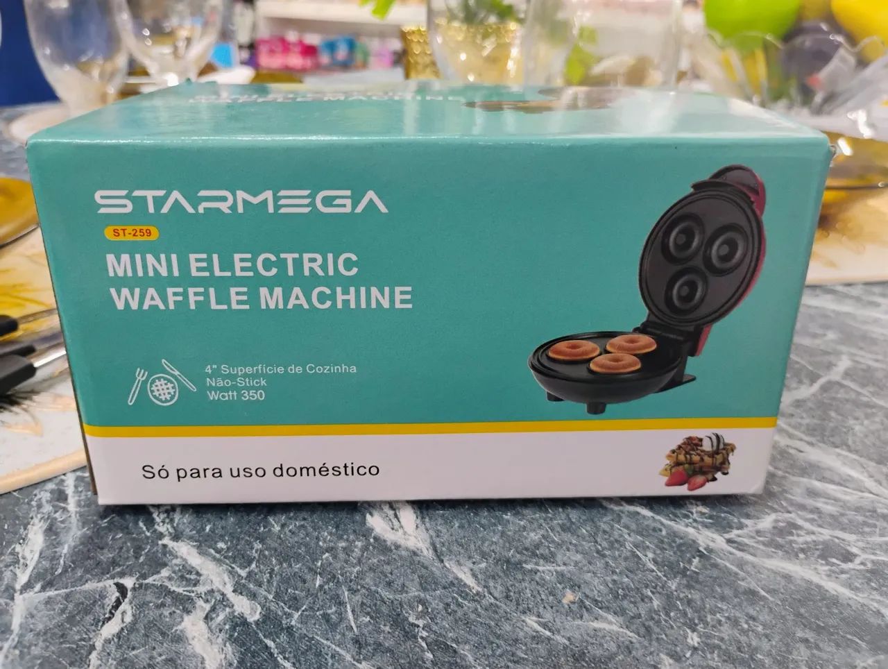 MINI WAFFLE MACHINE 3 EM 1 REF: ST-259 - Foto 3