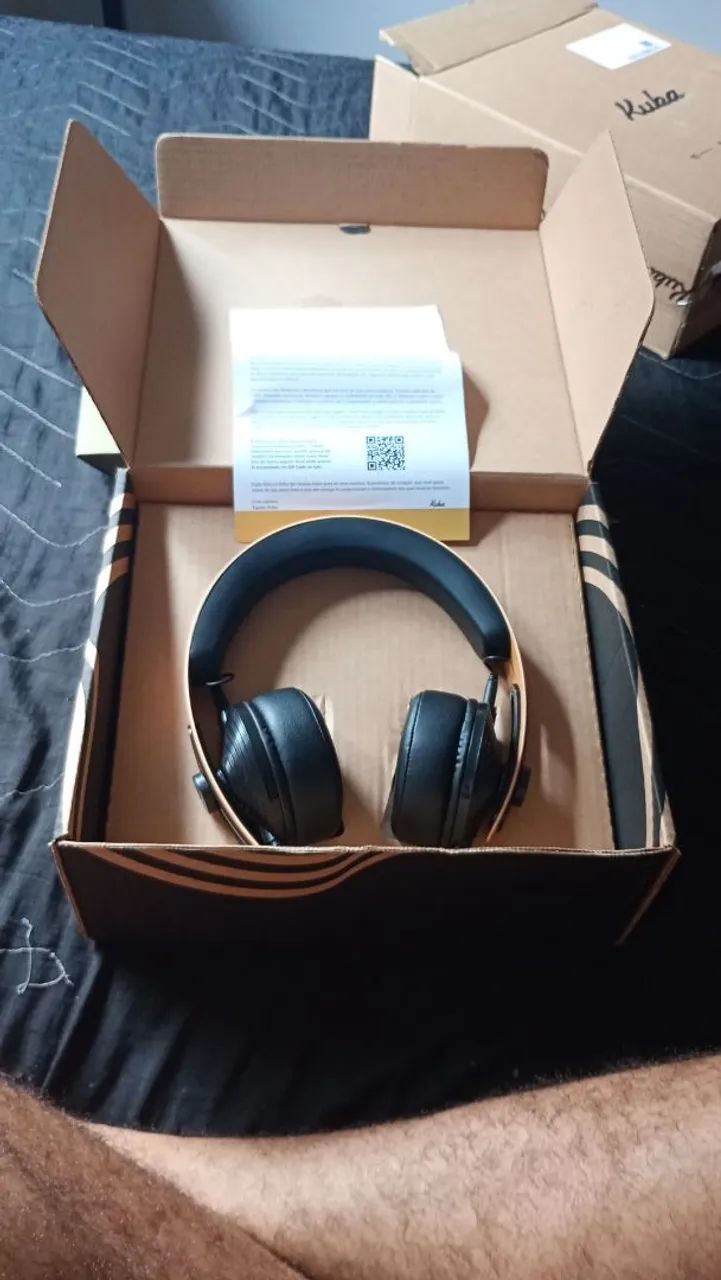 Fone de Ouvido Kuba - novo - bluetooth e com fio  - Foto 3