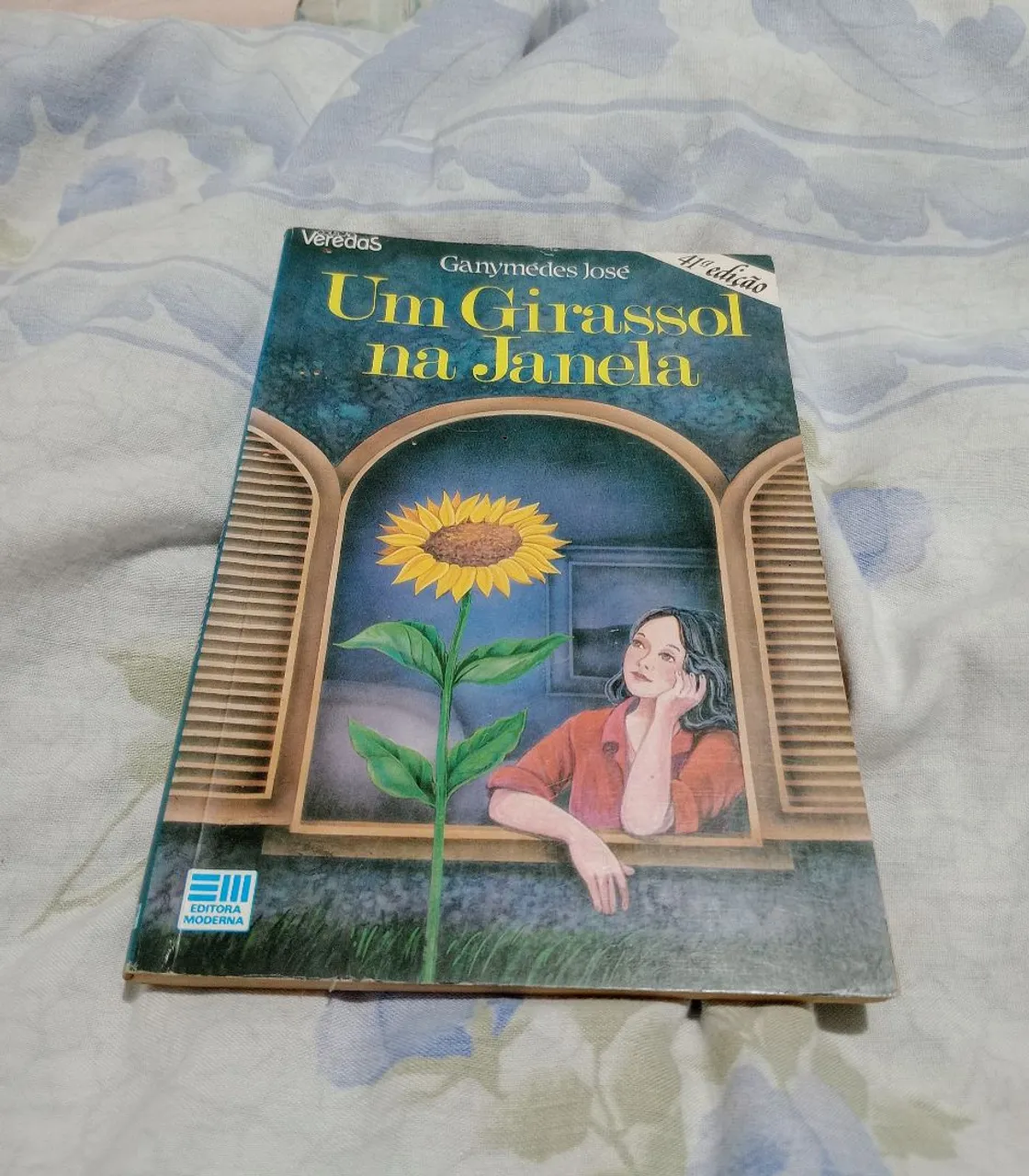 Livro Um Girassol na Janela - Ganymedes José