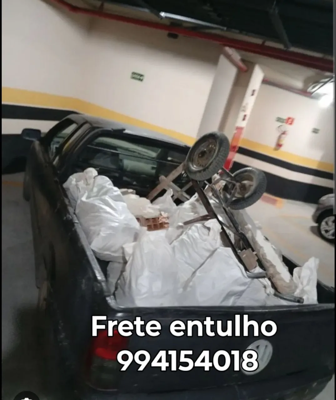Frete de entulho - Limpeza e remoção