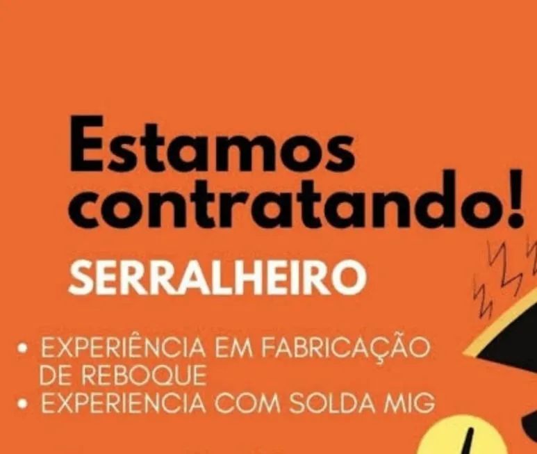 Soldador MIG,  SERRALHEIRO Com Experiência 