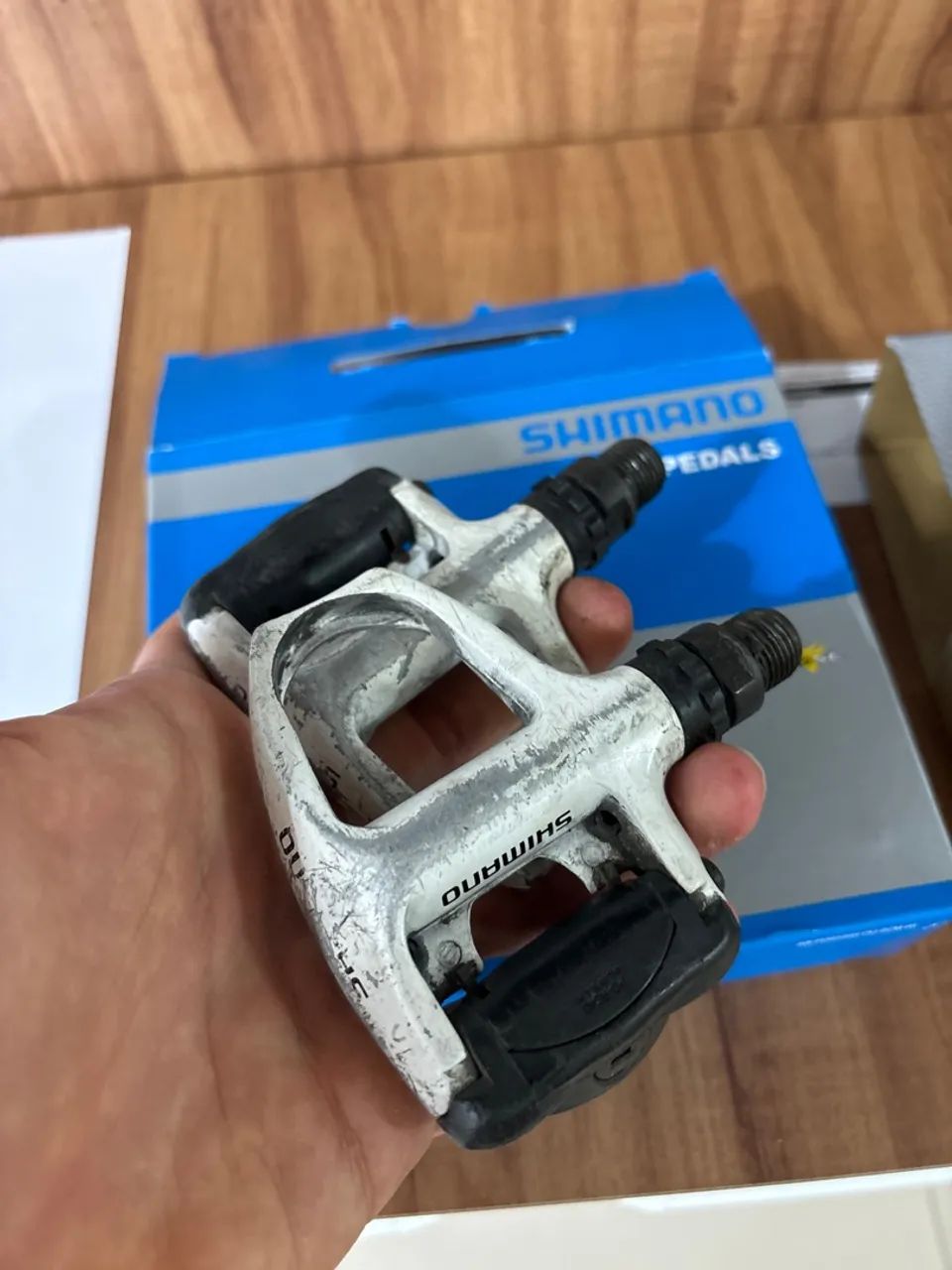 Pedal clipe shimano originais para Speed / Roadbike - Foto 2