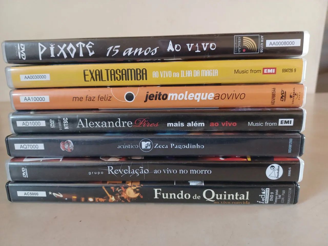 5 DVDs de Samba e Pagode  por 30 reais juntos. - Foto 3