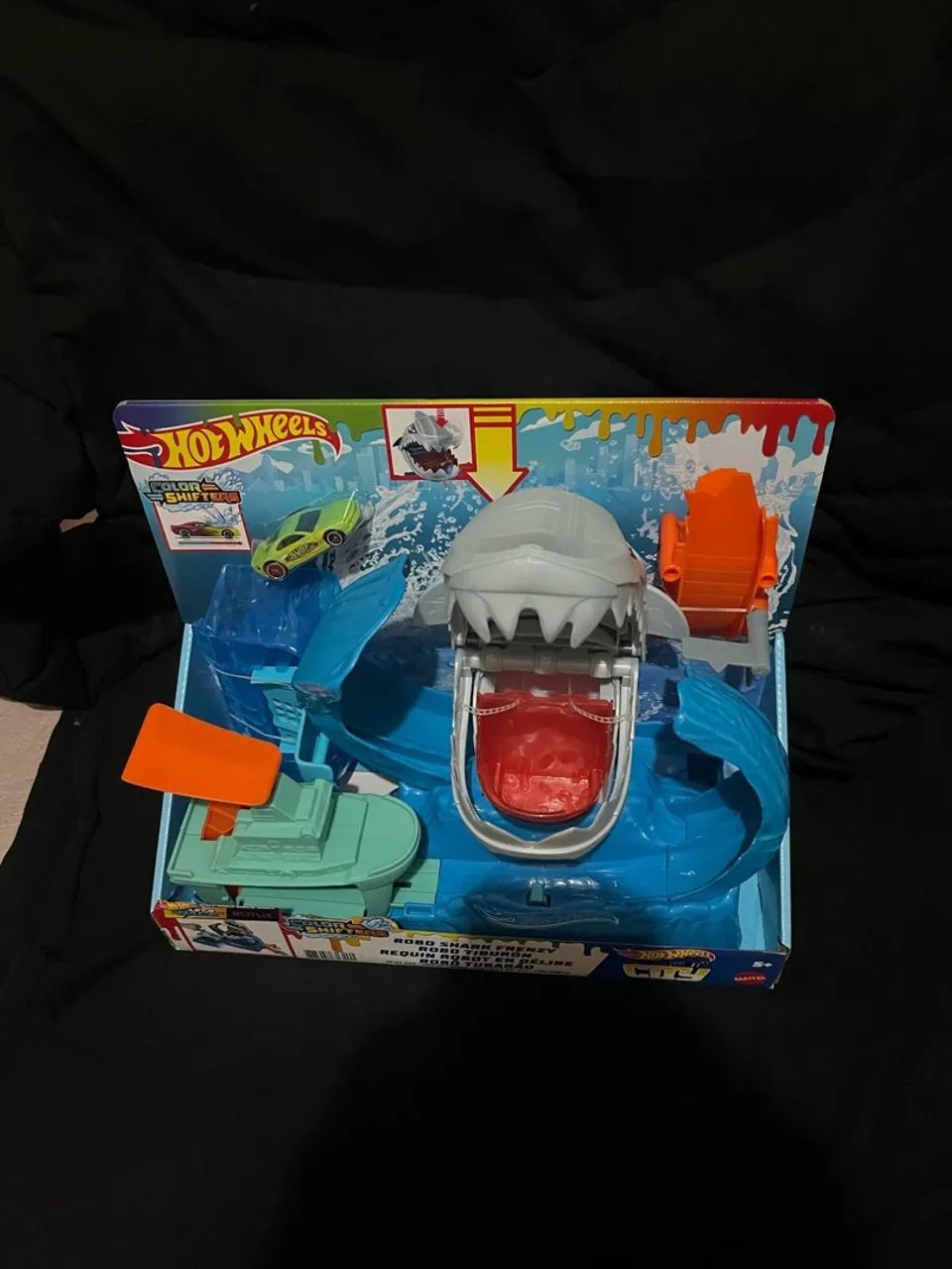 Hot Wheels Color Shifters Shark Attack Playset - Foto 2