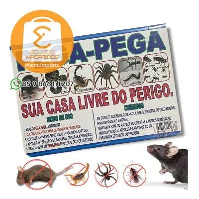 Ratoeira Adesiva Pega-Pega Cia Brasil PE-1868