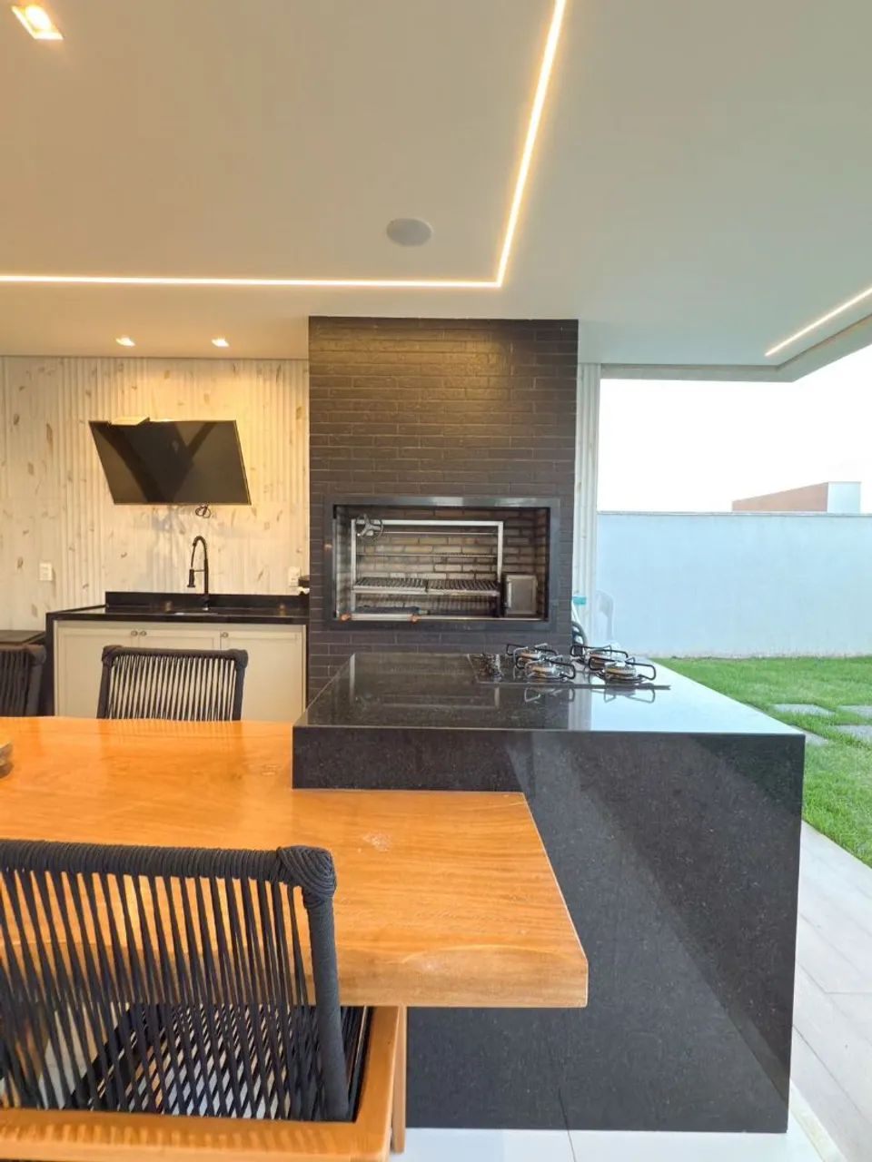 Porteira fechada, casa na Cidade Alpha Ceará, terras Alphaville, mobiliada e projetada  - Foto 4