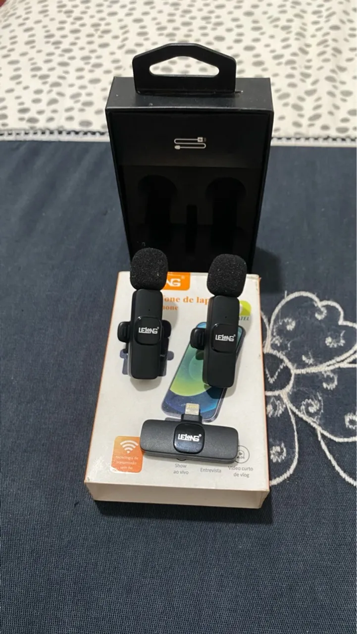 Microfone de lapela