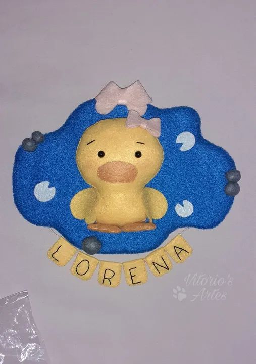 Enfeites de porta, Guirlandas...em feltro feito à mão - Foto 5