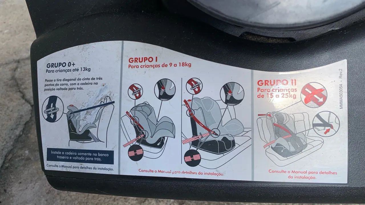Cadeirinha de carro infantil Matrix - Usada - Foto 4