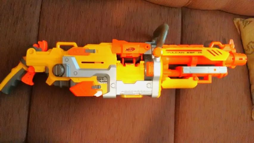 Nerf - N-Strike Vulcan EBF-25 - Brinquedos e Jogos
