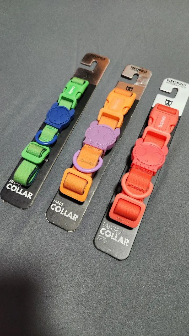 Colares Zee Dog para Cães Neopro - Diversos Tamanhos