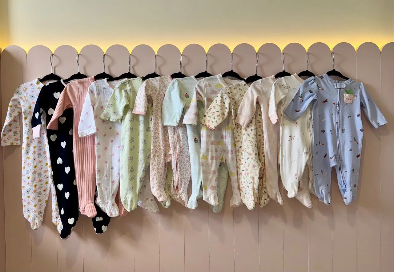 Lote com 12 MACACÕES - Enxoval dos Sonhos! (CARTERS**)