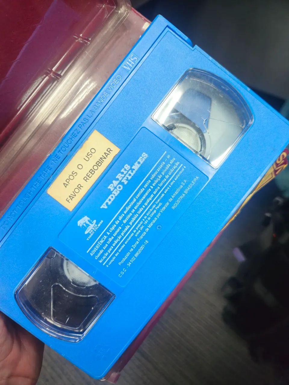 VHS A Casa Dos Espiritos Com Winona Ryder, Meryl Streep E Glenn Close ... LEGENDADO - Foto 3