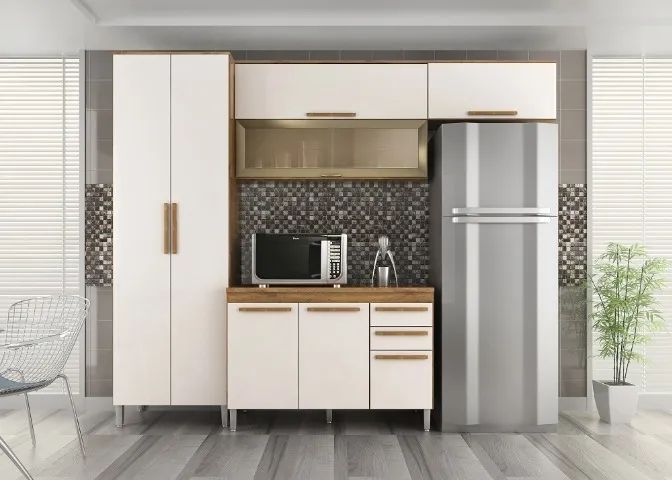 Cozinha Moderna 4 Peças FRETE E INSTALAÇÃO GRÁTIS