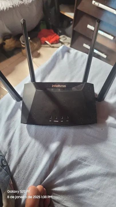 Moldem da Intelbras 4 antenas 1.2gbps - Foto 3
