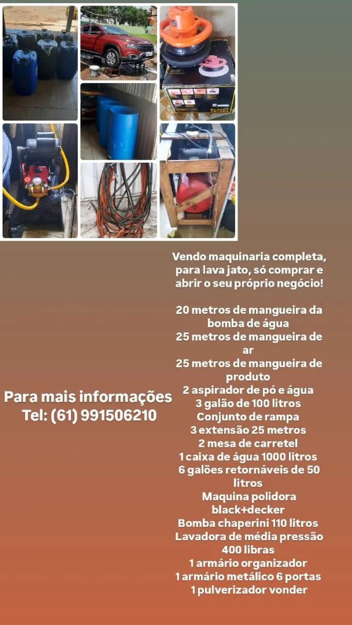 Lava Jato Completo - Negócio Pronto!