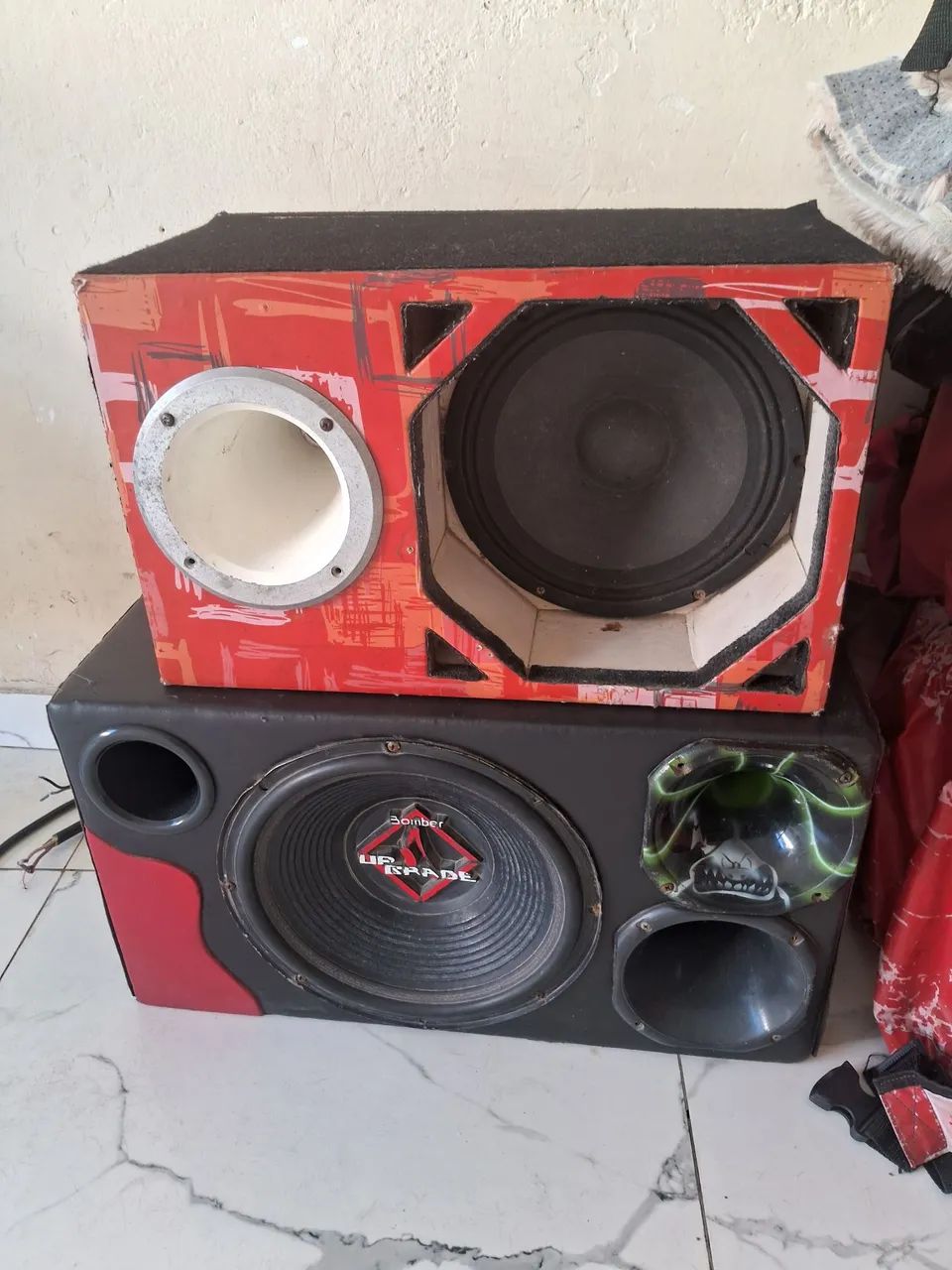 Caixas de som personalizadas - Bomber Upgrade