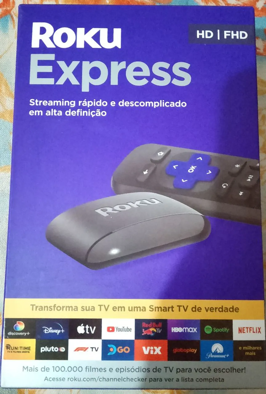 Roku Express - Streaming rápido e descomplicado