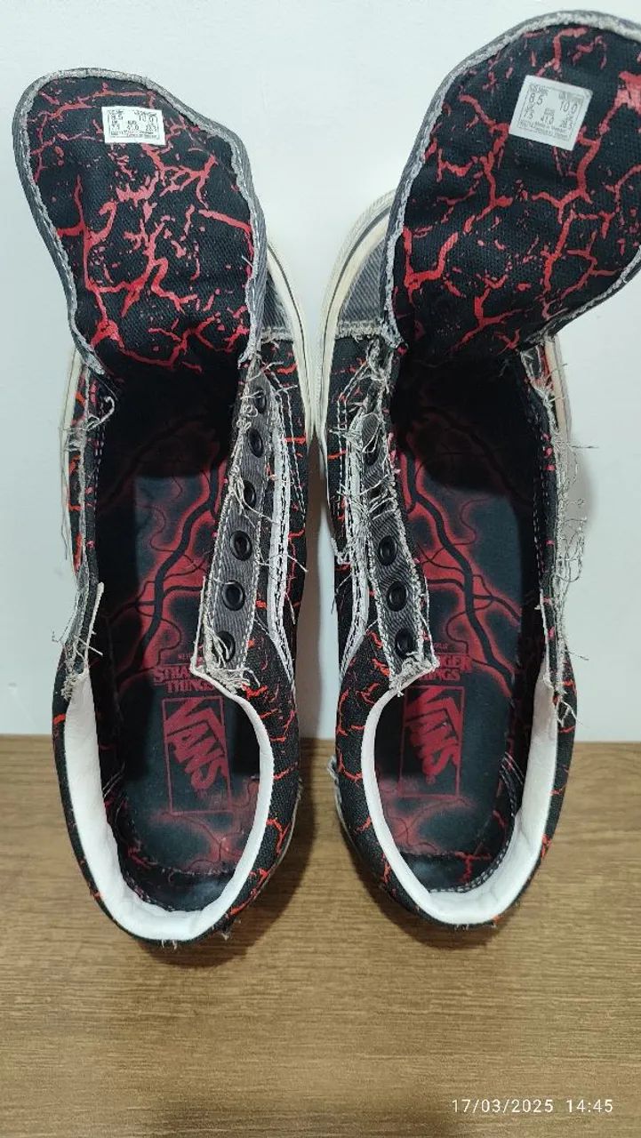 Vans x Stranger Things Hellfire Club - Edição Limitada - Tam 39 - Foto 5