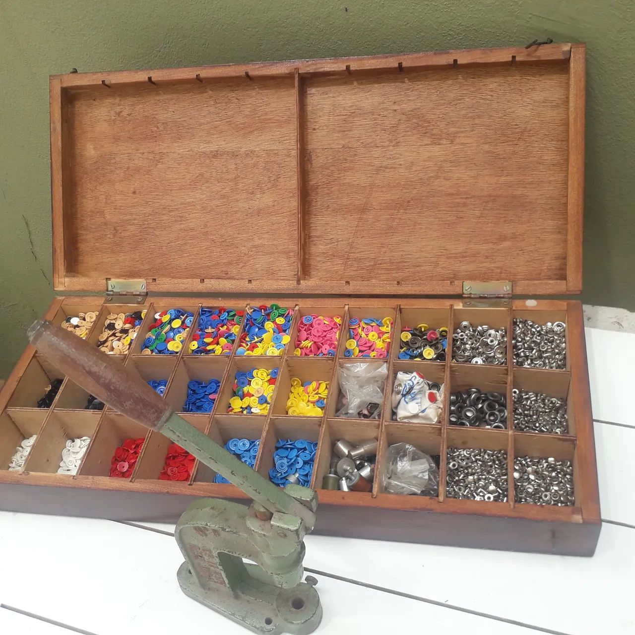 Máquina manual de botões pressão  - Foto 2