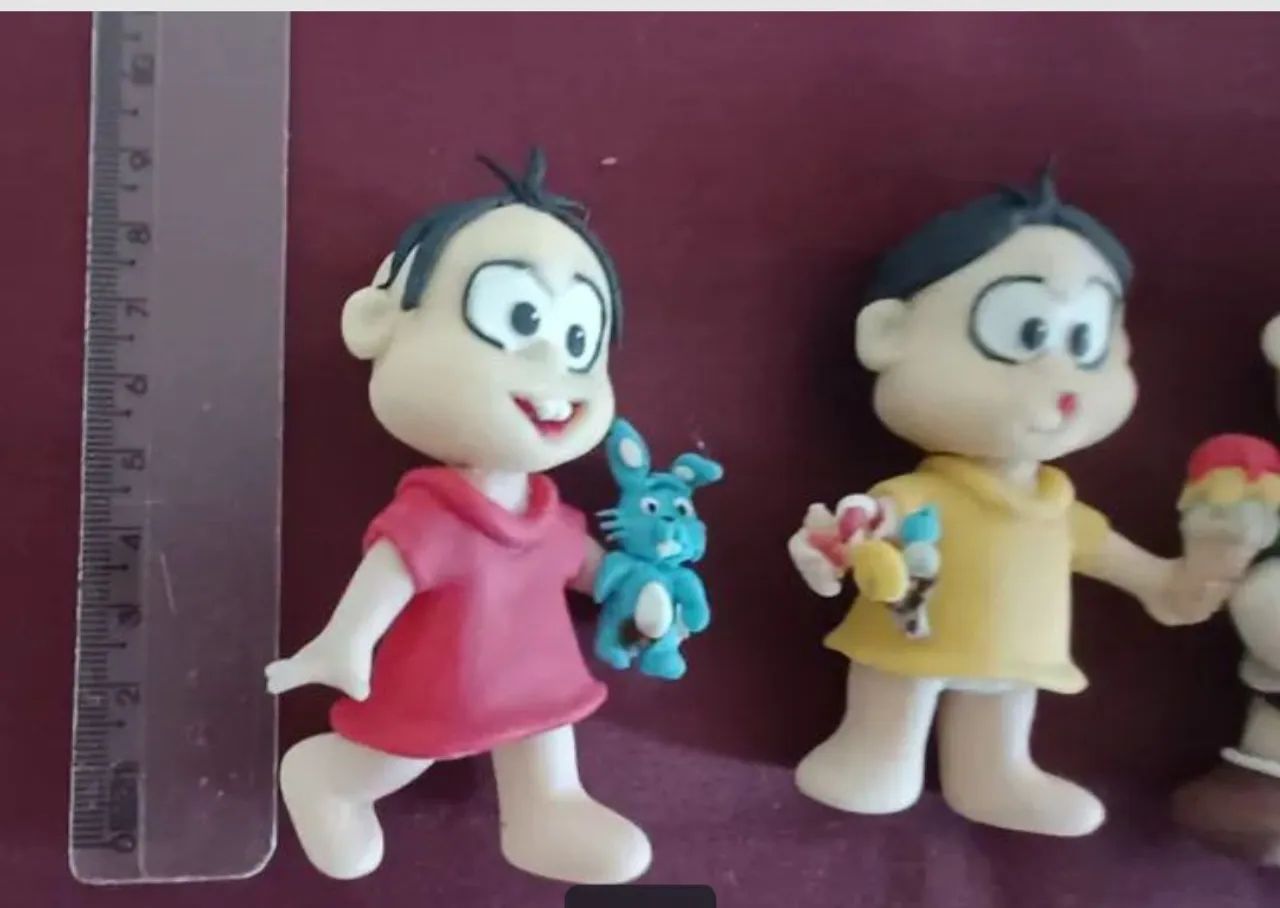 Turma da Mônica de biscuit - Foto 3