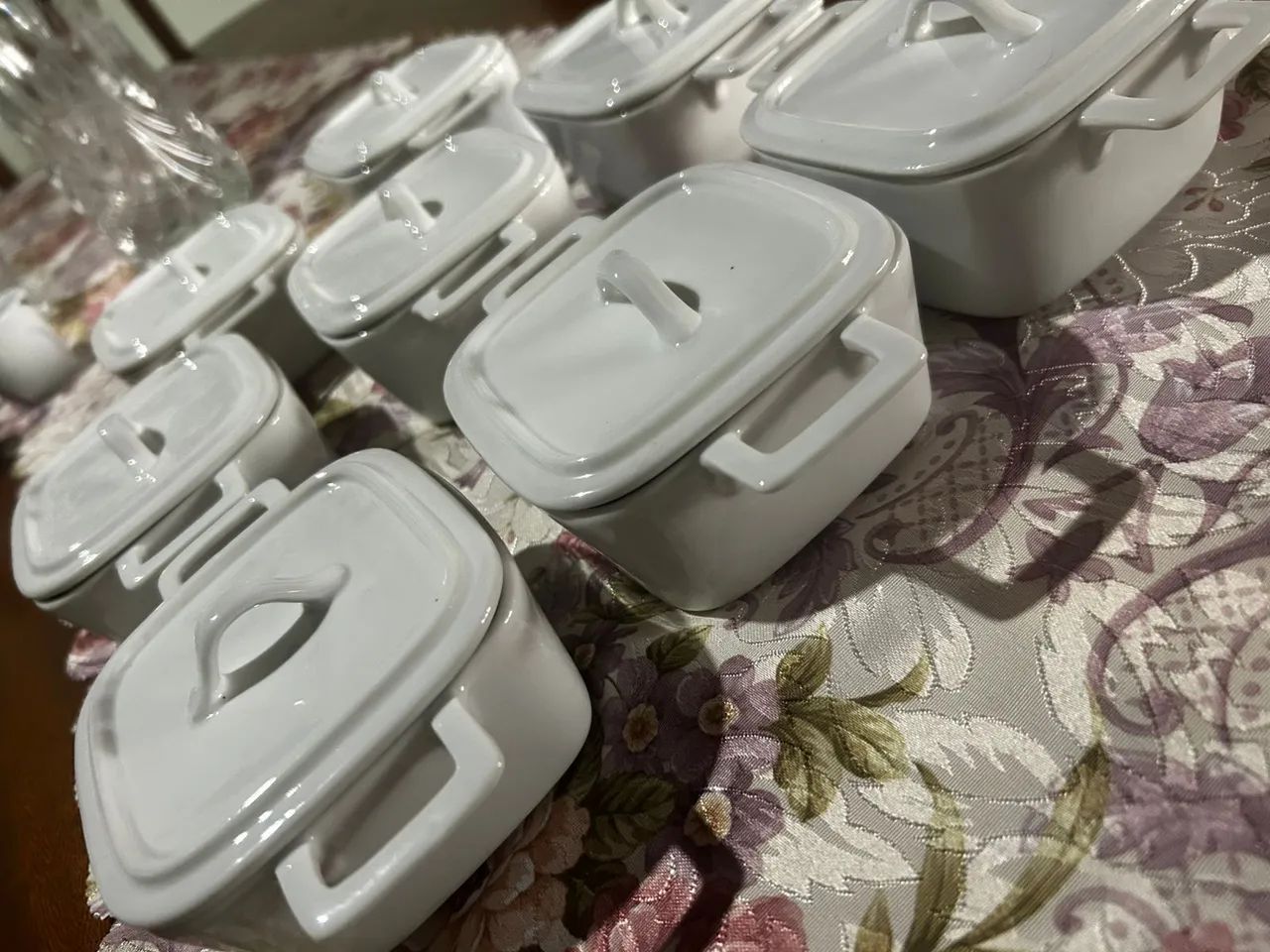 Mini caçarolas brancas  - Foto 2