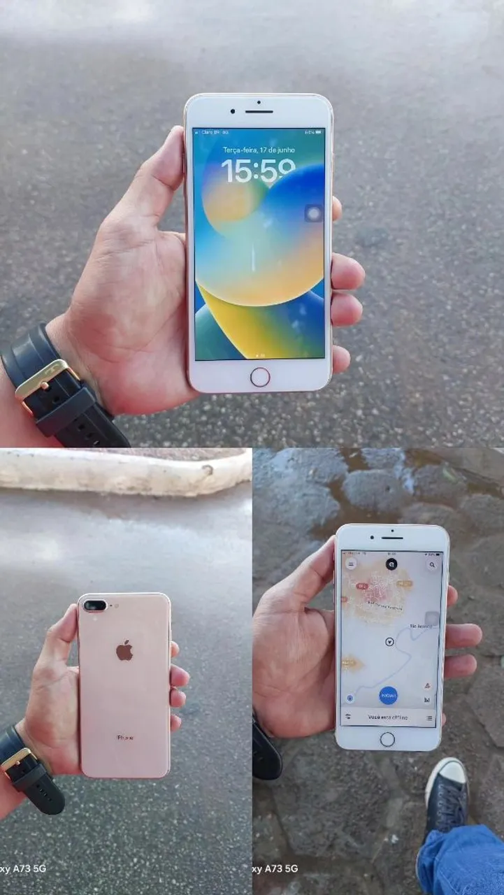 iPhone 8 e 8 plus app instalado pra trabalhar