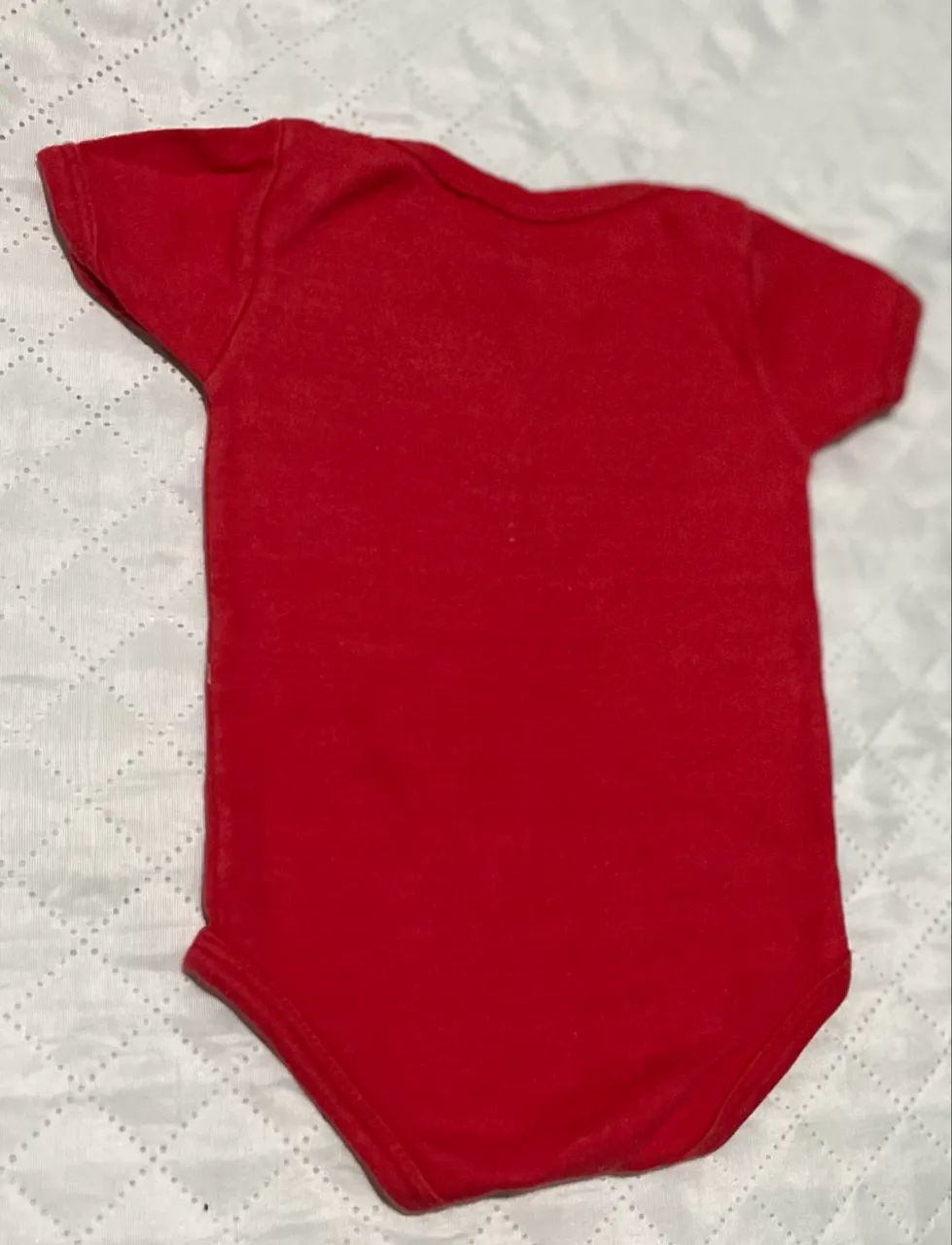 body de bebê na cor vermelha  - Foto 6