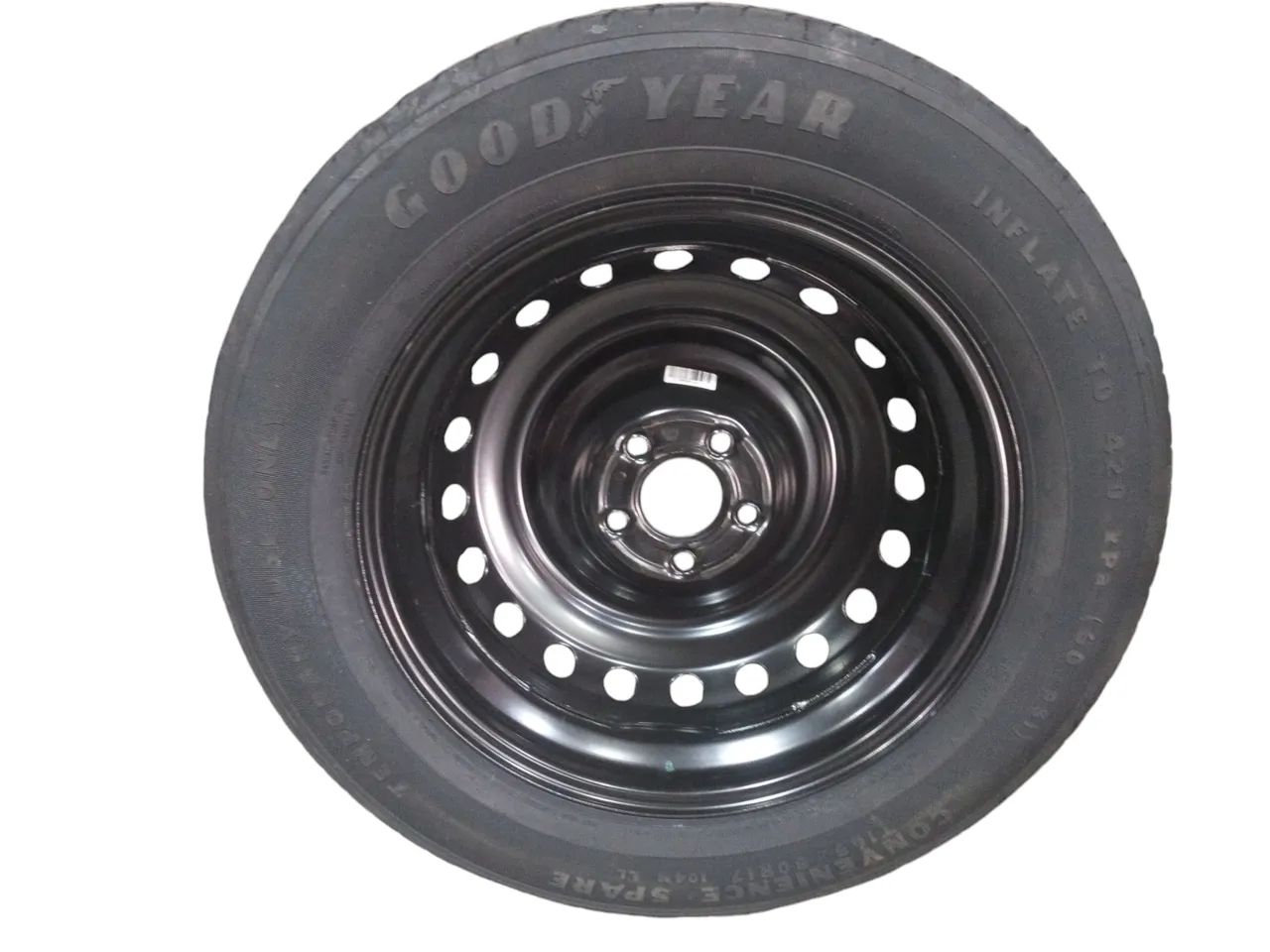 Estepe Jeep Compass 1.3 2022 Pneu Goodyear T165/80 R17 - Foto 5