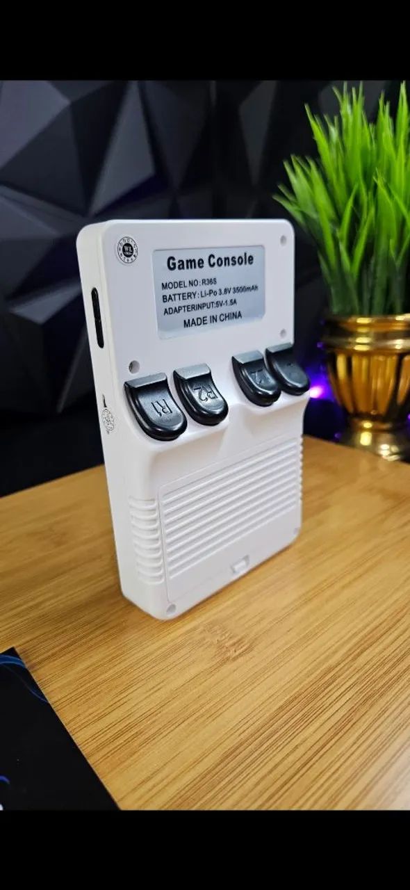 Console Portátil R36S 128GB Branco+Garantia(Novo) - Foto 2